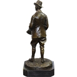 A.W. Tillinghast Bronze/Marble Statue by Ron Tunison - Stands Over a Foot Tall - 17lbs!