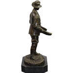A.W. Tillinghast Bronze/Marble Statue by Ron Tunison - Stands Over a Foot Tall - 17lbs!