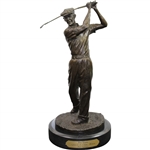 Ben Hogan Bronze/Marble Statue by Ron Tunison - Stands Over a Foot Tall - 13.5lbs!
