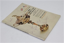 Lema, Boros, Casper, Littler, & other Signed 1965 Ryder Cup at Royal Birkdale Program JSA ALOA