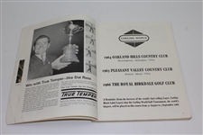 Lema, Boros, Casper, Littler, & other Signed 1965 Ryder Cup at Royal Birkdale Program JSA ALOA
