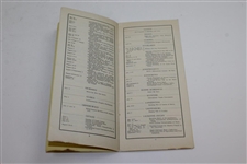 1931 The Summer Season in Switzerland List of Principal Sports & Social Events Booklet