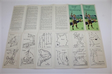 Circa Late 1920's Golf In Germany With Fold-Out Map & Courses Listing Booklet