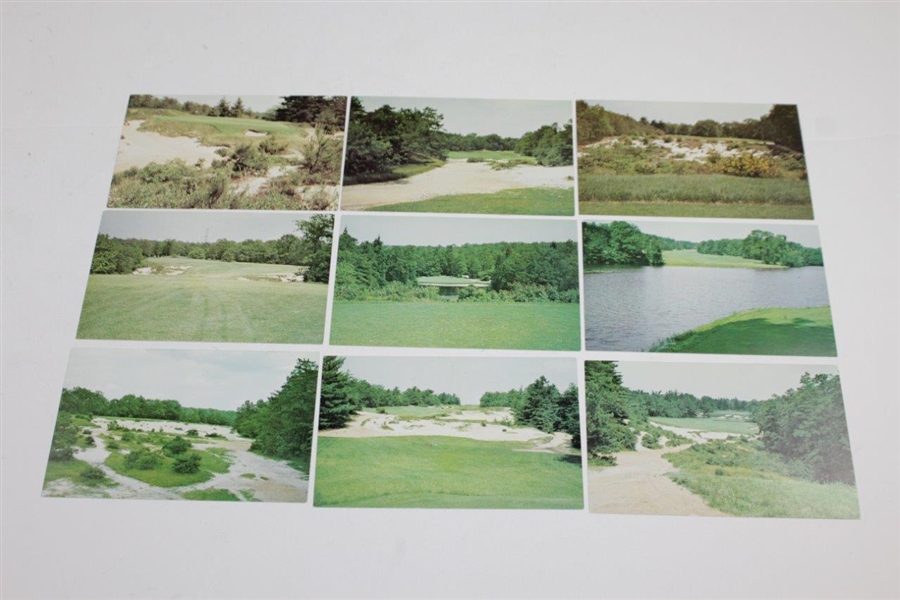 Classic Pine Valley Golf Club Full Set of 18 Post Cards with Original Envelope
