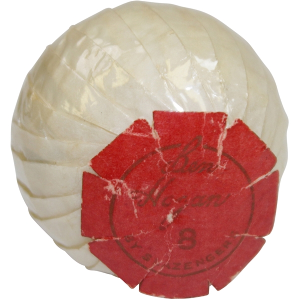 Classic Ben Hogan 8 Wrapped Golf Ball by Slazenger