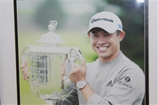 Collin Morikawa Signed Bobby Jones FDC with Photo - Framed JSA #JJ66331