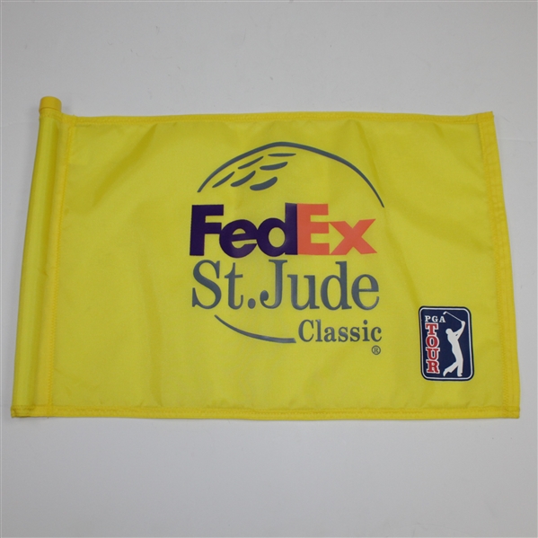 FedEx St. Jude Classic Yellow Course Flown Flag