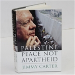 Jimmy Carter Signed Palestine Peace Not Apartheid Book JSA ALOA