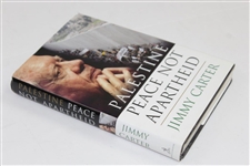 Jimmy Carter Signed 'Palestine Peace Not Apartheid' Book JSA ALOA