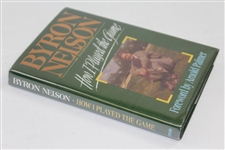 Byron Nelson Signed 'How I Played the Game' Book JSA ALOA