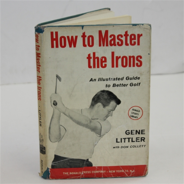 Gene Littler Signed How to Masters the Irons Book JSA ALOA