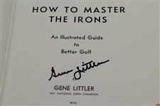 Gene Littler Signed 'How to Masters the Irons' Book JSA ALOA