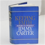 Jimmy Carter Signed Keeping Faith: Memoirs of a President Book JSA ALOA