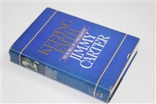 Jimmy Carter Signed 'Keeping Faith: Memoirs of a President' Book JSA ALOA