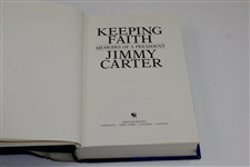 Jimmy Carter Signed 'Keeping Faith: Memoirs of a President' Book JSA ALOA