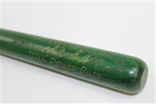 Charles Coody 1971 Masters Champion Green Mini Louisville Slugger Bat