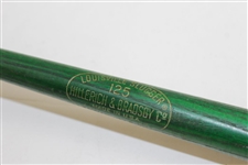 Charles Coody 1971 Masters Champion Green Mini Louisville Slugger Bat