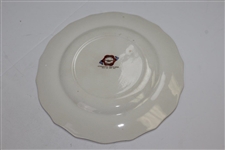 Fondeville Ambassador Ware International Toast Series 'Here's Tae ye!' 8 1/2 Ceramic Plate