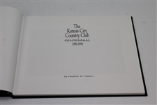 1996 First Edition 'The Kansas City CC' Centennial 1896-1996 Book by Heather Paxton