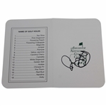 Rory McIlroy Signed Augusta National Golf Club Scorecard JSA ALOA