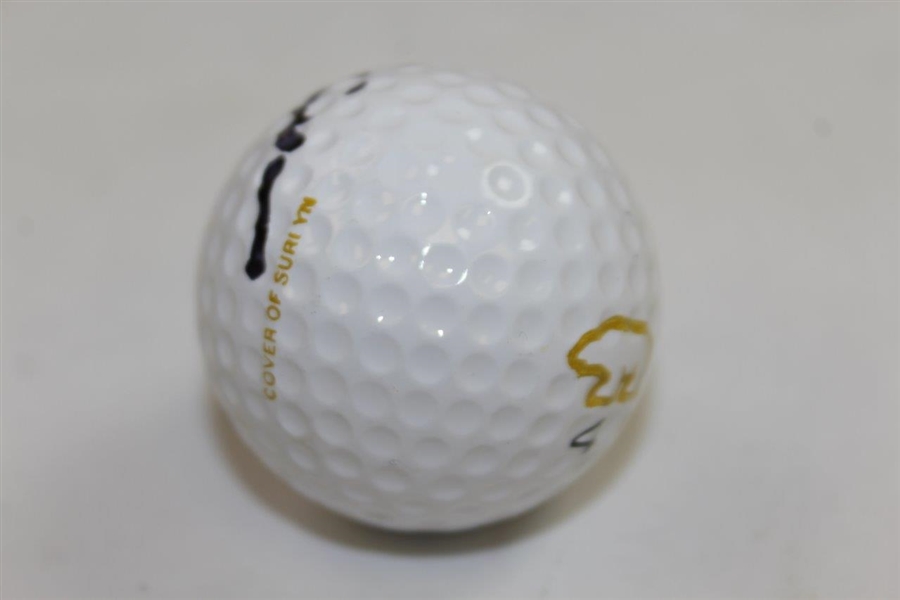 Jack Nicklaus Signed MacGregor Golden Bear Logo Golf Ball JSA ALOA