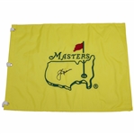 Jack Nicklaus Signed Masters Undated Embroidered Flag JSA ALOA