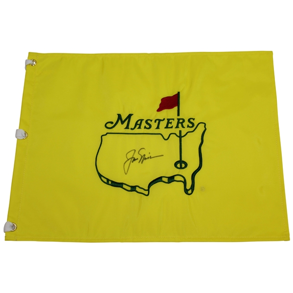 Jack Nicklaus Signed Masters Undated Embroidered Flag JSA ALOA