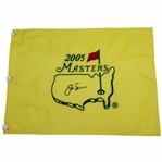 Jack Nicklaus Signed 2005 Masters Embroidered Flag JSA ALOA