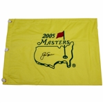 Jack Nicklaus Signed 2005 Masters Embroidered Flag JSA ALOA
