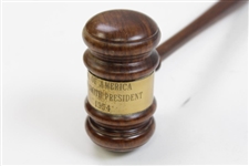 Horton Smith's Personal 1954 PGA of America's President's Gavel