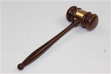Horton Smith's Personal 1954 PGA of America's President's Gavel