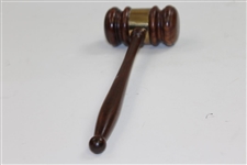 Horton Smith's Personal 1954 PGA of America's President's Gavel