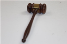 Horton Smith's Personal 1954 PGA of America's President's Gavel