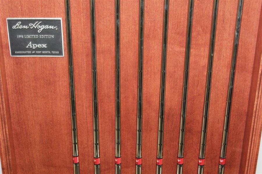 Lot Detail - Full Set of Limited Edition Ben Hogan Apex Handcrafted ...