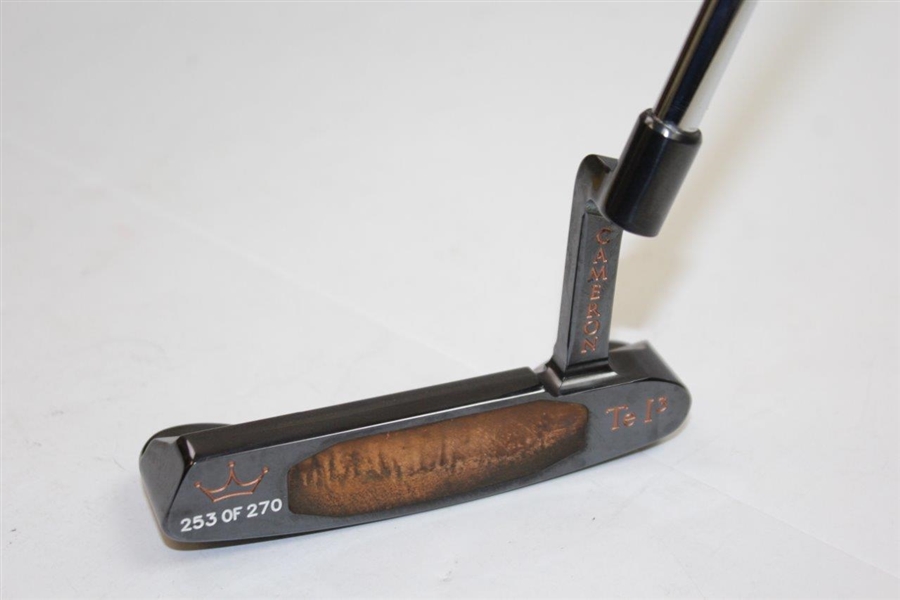 Titleist Scotty Cameron 1997 Tiger Woods Masters Teryllium TEi3 Newport Putter 253/270 with Case