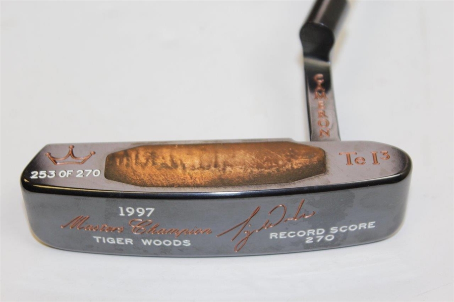 Titleist Scotty Cameron 1997 Tiger Woods Masters Teryllium TEi3 Newport Putter 253/270 with Case
