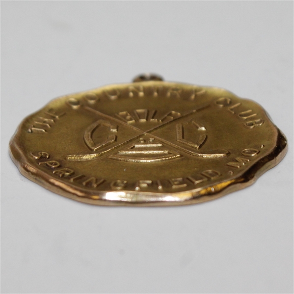 Horton Smith's 1923 The Country Club of Springfield Missouri Challenge 1st Place Winner's Medal