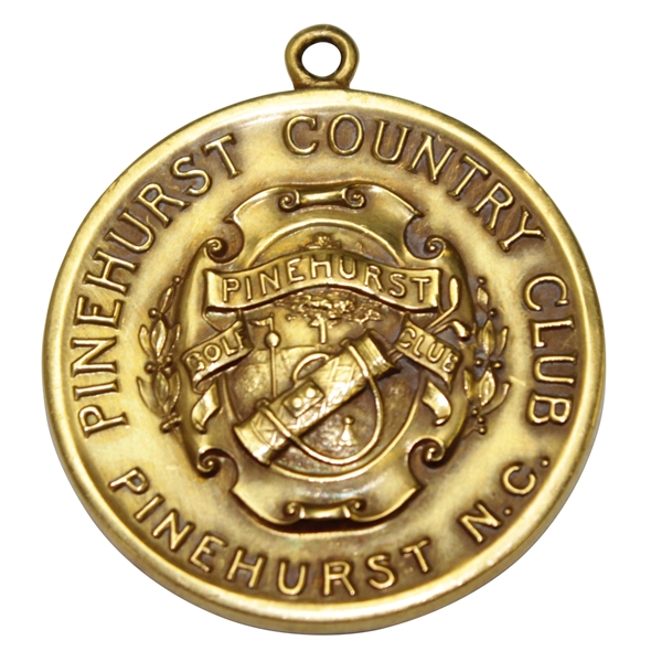 Horton Smith's 1929 United North & South Open Championship at Pinehurst CC Best Qualifying Medal