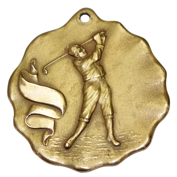 Horton Smiths 1929 Inaugural Greater Pensacola Open Golf Tournament Winners 14k Gold Medal