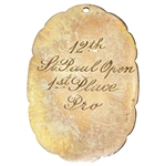 Horton Smith's 1941 St Paul Junior Assoc. of Commerce Open 1st Place Winner's Medal - Last of 30 PGA Wins