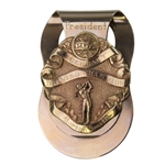 Horton Smiths 1953 PGA President Accuracy Driving Champion Money Clip