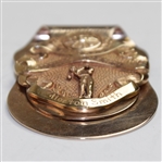 Horton Smith's 1953 PGA President Accuracy Driving Champion Money Clip