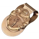 Horton Smith's 1953 PGA President Accuracy Driving Champion Money Clip