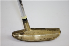 Gold Plated Stroke-Saver Putter with Jade Green Face