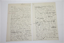 1893 Handwritten Letter Regarding Cannes Golf Club Ruling - 5 Pages - April 10th