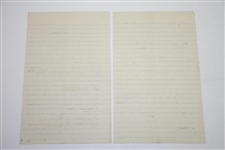 1893 Handwritten Letter Regarding Cannes Golf Club Ruling - 5 Pages - April 10th