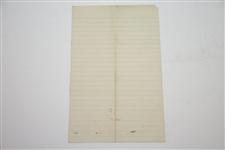 1893 Handwritten Letter Regarding Cannes Golf Club Ruling - 5 Pages - April 10th