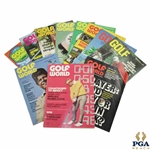 1972 Golf World (Britain) Golf Magazines - Eleven (11)