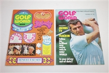 1972 Golf World (Britain) Golf Magazines - Eleven (11)