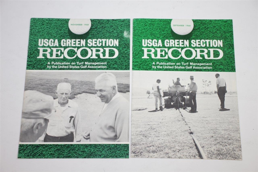 1964-1968 USGA Green Section Records Golf Magazines - Thirty (30)